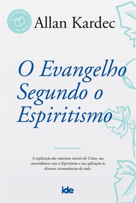 Capa de O Evangelho Segundo o Espiritismo